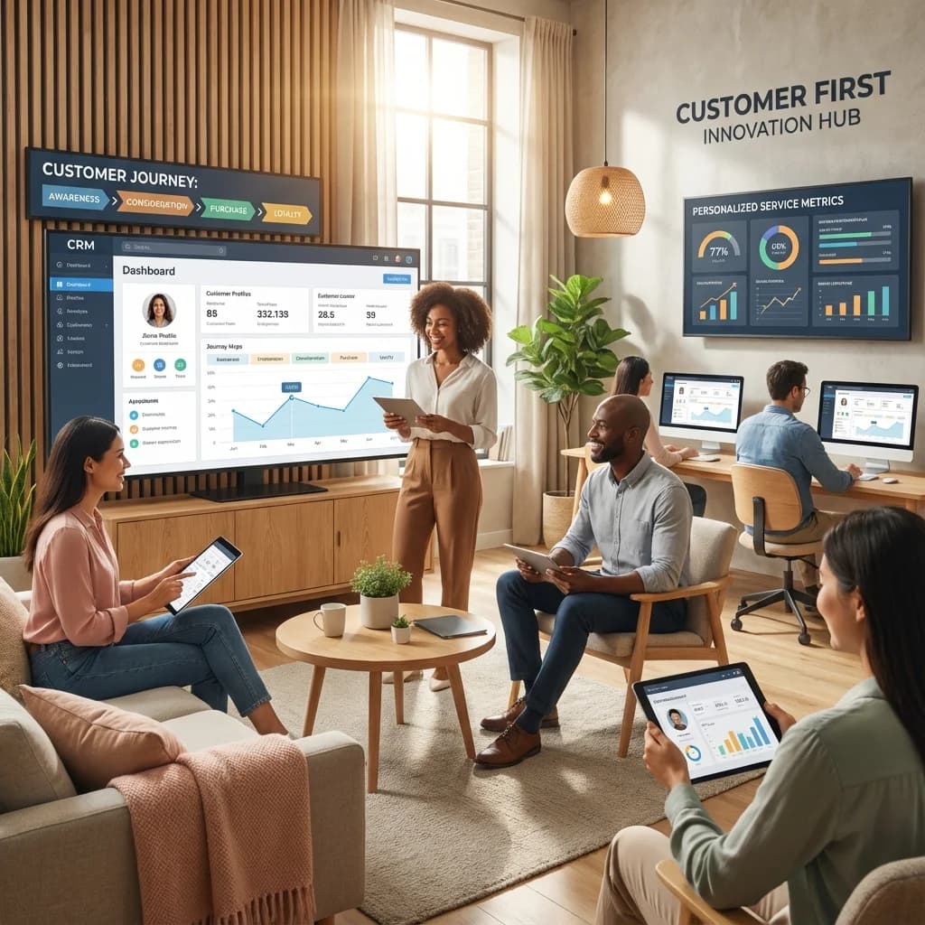 Implementación de inteligencia artificial en estrategias centradas cliente para pequeñas empresas