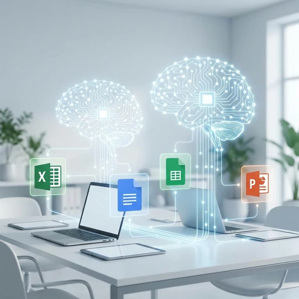 Implementación de inteligencia artificial en microsoft copilot vs google gemini pymes para pequeñas empresas