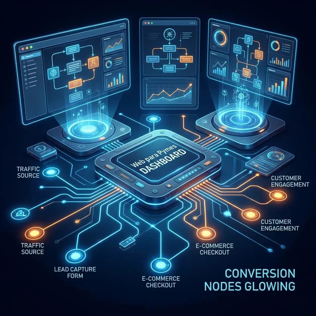 Implementación de inteligencia artificial en web vendiendo 7 elementos para pequeñas empresas