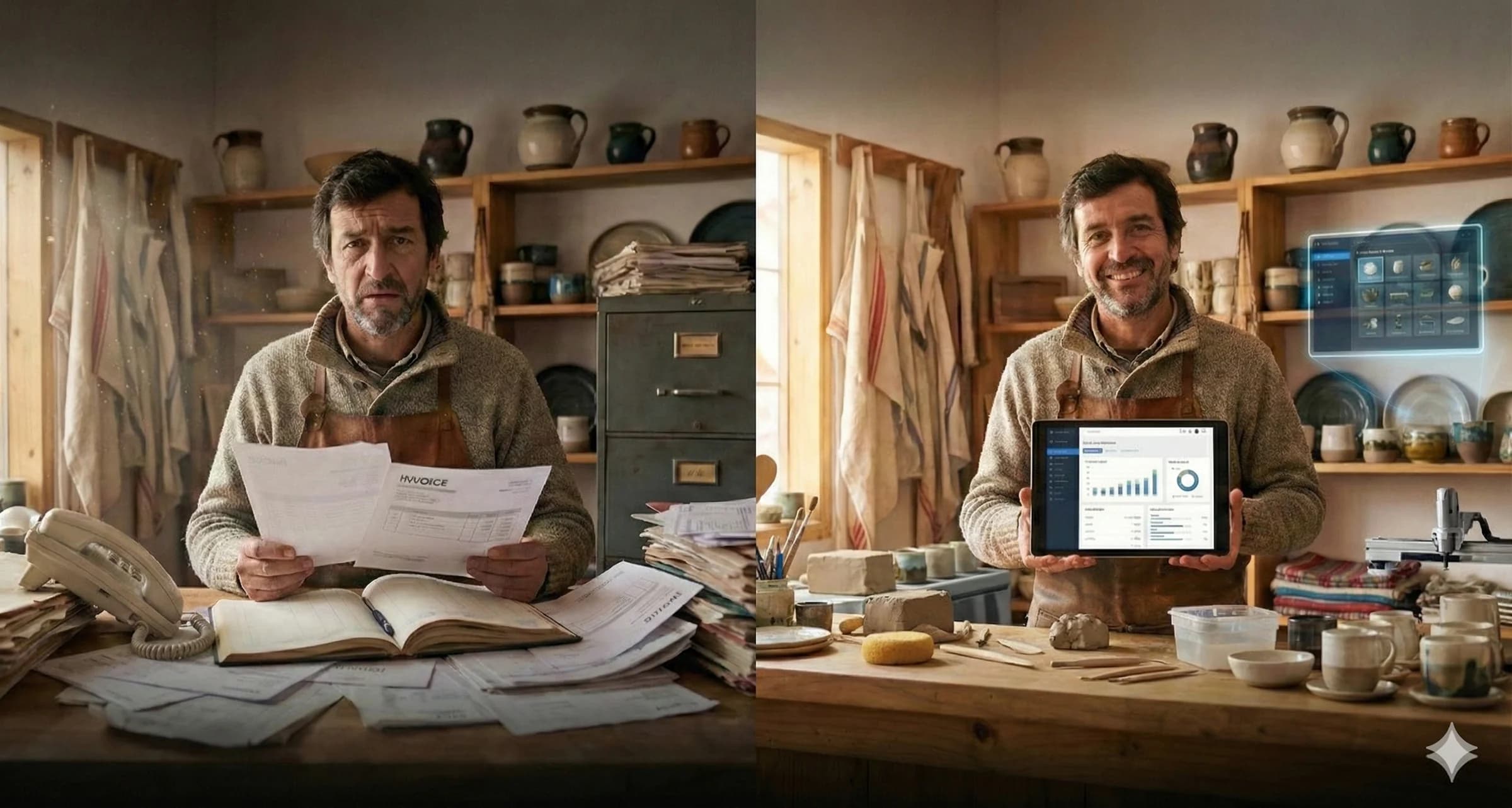 Panel visual de presencia digital, seguimiento y automatización para pequeños negocios